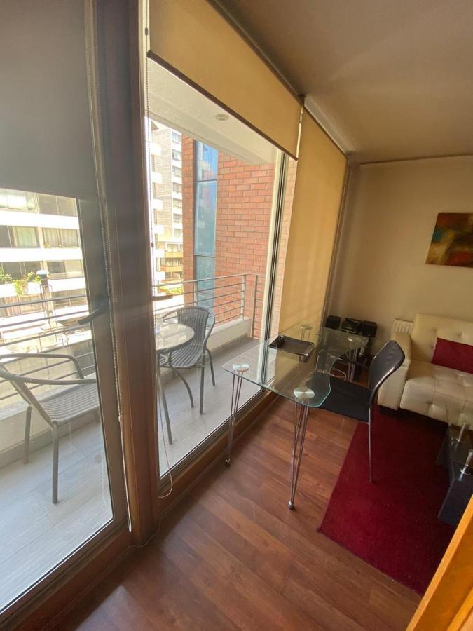 圣地亚哥Departamento 2 Ambientes Mas Terraza Amoblada, Providencia公寓 外观 照片